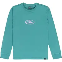 Quiksilver Evo Quik Rituals T-shirt Met Lange Mouwen Groen 16 Years Jongens