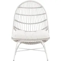Svea - Ines outdoor loungestoel - wicker - wit