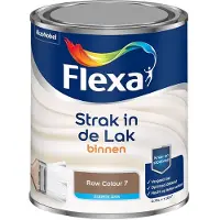 Flexa - Strak In De Lak Binnenlak Zijdeglans - Raw Colour 7 - Mengverf - 750 Ml