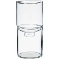 Hario Glazen Vaas - Transparant - Life With Glass Series - Hittebestendig Glas - Hydrocultuur
