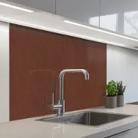 KitchenYeah Keuken achterwand 100x80 cm - Spatscherm zelfklevend Hout - Plank - Abstract - Patronen - Muurbeschermer - Spatwand fornuis