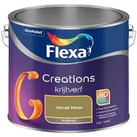 Flexa - Creations Muurverf Krijt - Velvet Moss - Mengverf - 2,5 L