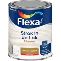 Flexa - Strak In De Lak Binnenlak Hoogglans - Modern Mustard - Mengverf - 750 Ml