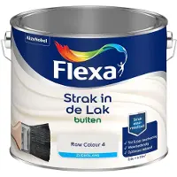 Flexa - Strak In De Lak Buitenlak Zijdeglans - Raw Colour 4 - Mengverf - 2,5 L