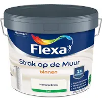Flexa - Strak Op De Muur Binnen Mat - Morning Snow - Mengverf - 10 L