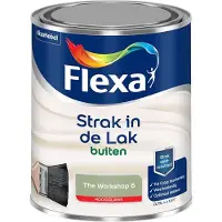 Flexa - Strak In De Lak Buitenlak Hoogglans - The Workshop 6 - Mengverf - 750 Ml