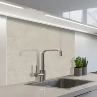 KitchenYeah Keuken achterwand 100x80 cm - Spatscherm zelfklevend Steen - Beton print - Patronen - Muurbeschermer - Spatwand fornuis