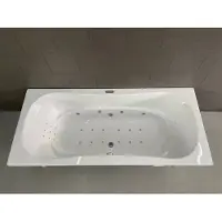 Xenz Nassau bubbelbad met Advance systeem 200x90 mat wit