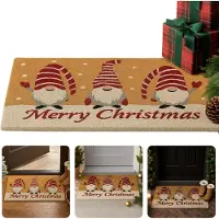 Cheqo Kerst Deurmat - Kokos Deurmat - Kerstdecoratie Deurmat