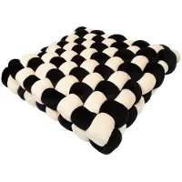 Laroy Velvet Vibe kattenkussen Zwart/ Beige