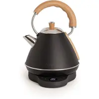 Create - Elektrische waterkoker 1 L met temperatuurregeling - Zwart - KETTLE RETRO PRO