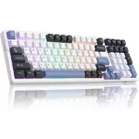 MageGee Light100 - Mechanisch Gaming Toetsenbord - Gaming Keyboard - Draadloos - RGB