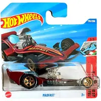 Hot Wheels MADFAST BORDO RED 1:64 170/250 HW TRACK ACES AS DES CIRCUITS 3/5 SHORT CARD 2025 1:64