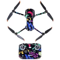 Sunnylife Protective Skin voor DJI AIR 2S - COLORED GRAFFITI