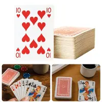 Cheqo Speelkaarten Rood En Blauw - Poker Speelkaarten - Speelkaarten Set - Speelkaarten Voor Pokeren - Spelkaarten - Kaartspel
