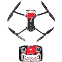 Sunnylife Protective Skin voor DJI AIR 2S - RED SHARK