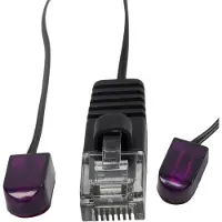 BOSSCOM 2x IR-receiver - RJ45 kabel voor B&O | zwart | 15 meter