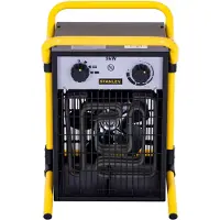 Stanley Werkplaatskachel 3000 W - 45 x 30 x 20 cm - krachtig en compact