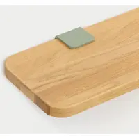TIPTOE Solid Oak Wandplank Eucalyptus Grey | 45x20cm