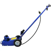 GEKO Luchtkrik - 22 ton - Veiligheidskleppen - Grote wielen - Inclusief adapters