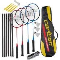 Carlton C BR TOURNAMENT 4 PLAYER SET G3 HO Unisex Badmintonracket