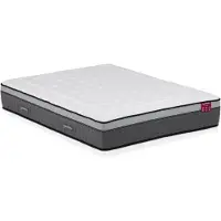 Vente-unique Matras 180x 200cm hybride 7-zones pocketveren en vormgeheugen dikte 30cm - ASGARD van DREAMEA L 200 cm x H 30 cm x D 180 cm