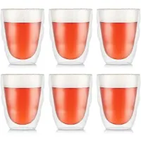 Bodum Theeglas Pilatus Dubbelwandig Transparant 350 ml (Set van 6)