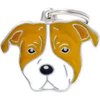 My Family Amstaff Naamplaatje Voor Huisdieren