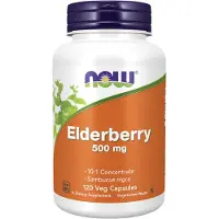 Now Elderberry 500mg - 120 v-caps