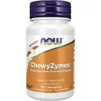 NOW,NOW Foods,NOW,NOW Foods ChewyZymes kauwtabletten (90 Tabletten) - maag-&-darmen, spijsvertering - spijsvertering - spijsvertering