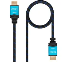 Nanocable HDMI-Kabel TooQ 10.15.37 V2.0 Zwart Blauw 3 m