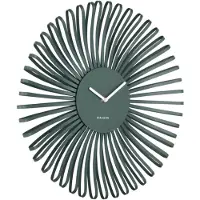 Karlsson Polo Wandklok | Ø48cm | Jungle groen