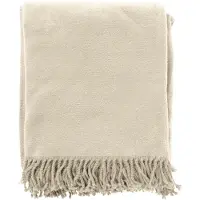 Hoii ANNABELLA | plaid 150x200 cm | Pumice Stone | beige |