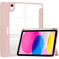 IMoshion Trifold Hardcase Bookcase voor de Apple iPad 11 (2025) 11 inch A16 / iPad 10 (2022) 10.9 inch - Roze