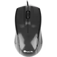 NGS Optische muis Black Mist, 800 dpi, zwart