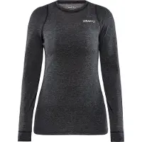 Craft - Core Wool Merino LS Tee - Thermoshirt - Dames - Zwart - XS