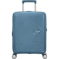 American Tourister Trolley 'SOUNDBOX SPINNER 55/20 TSA EXP' duifblauw