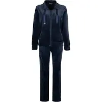 Pastunette Premium Huispak - Velours - Donkerblauw - Rits - Maat 52