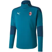 Puma AC Milan 2020/21 Heren Blauw Voetbal Trainingsjack 758205 03