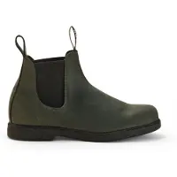 ROSSI BOOTS Rossi 607 Booma Moss Olijfgroene Leren Chelsea Boots