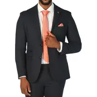 Paul Andrew Marineblauwe formele blazer van wolmix tweed voor heren