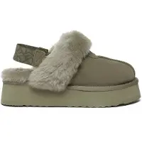 EVER AU Huisschoenen bruin gemêleerd