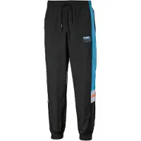 Puma x Tetris Heren Track Broek Getapete Grafische Logo Joggers 597137 01
