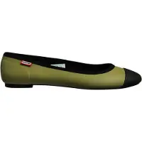 Hunter Origineel Ballet Dames Olijf Schoenen