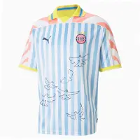 Puma x KidSuper Studios Heren Veelkleurig Voetbalshirt