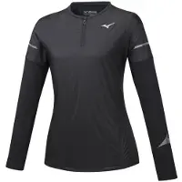 Mizuno Hineri Hybride Dames Zwart Top