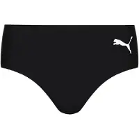 Puma Logo Dames Zwart/Wit Kort Bikini