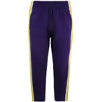 Mitchell & ness x CLOT LA Lakers Knit Warm Up Heren Track Broek