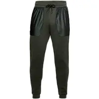 Under Armour Utility Knit Track Broek Khaki Heren Joggers 1306458 357
