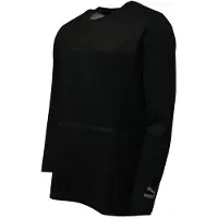 Puma Evo Bball Heren Dry Cell Lange Mouw Tee Top Zwart Mesh 571643 01 A8C